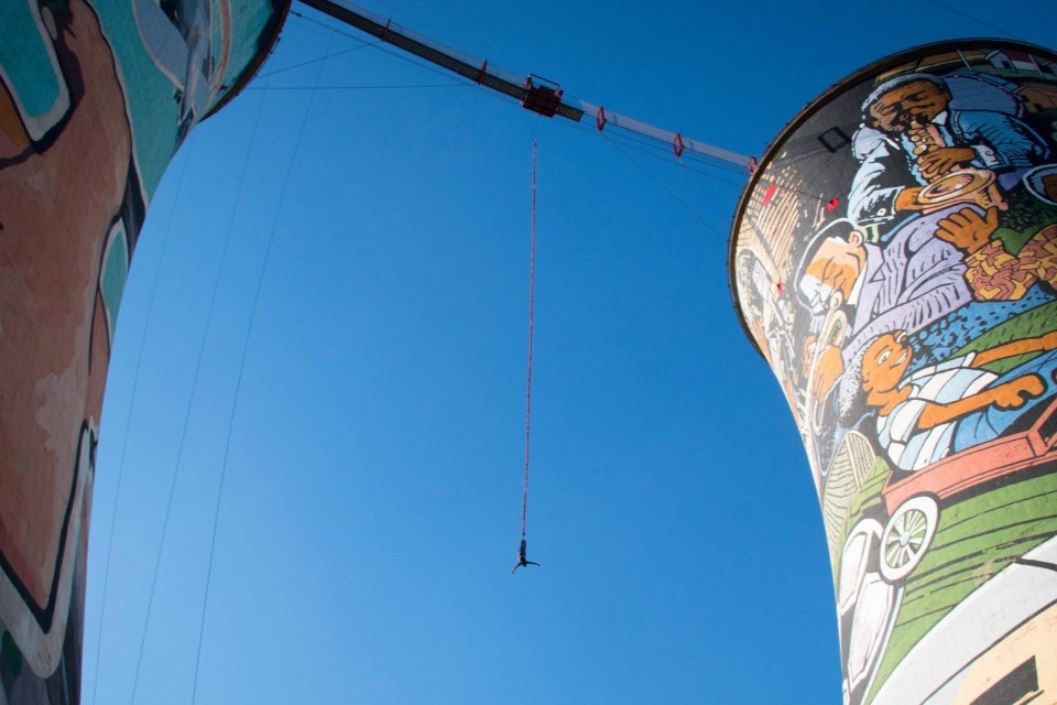 Soweto tower bungee jump